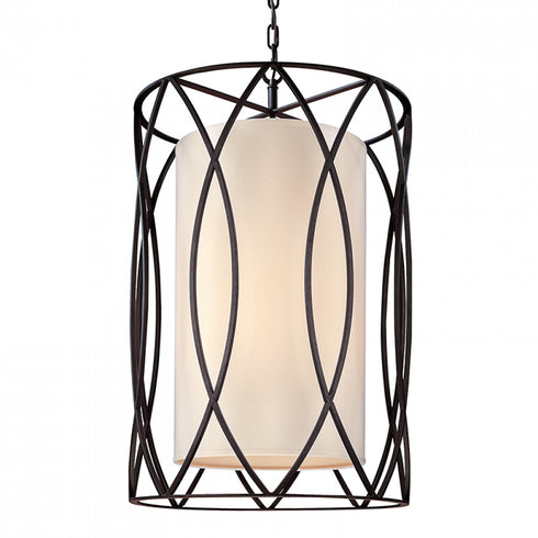 Troy Sausalito 8 Light Pendant Large Model: F1288-TRN