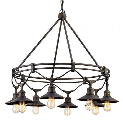 Troy Shelton 8 Light Chandelier Model: F7598-VBZ