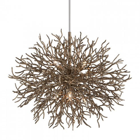 Troy Sierra Chandelier in Vienna Bronze Finish Model: F6096-VZ
