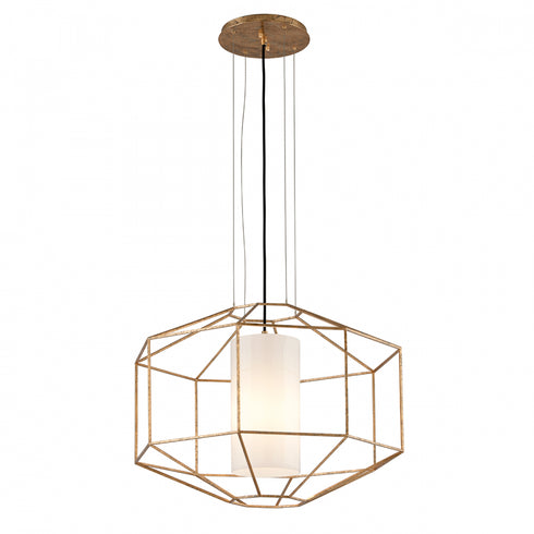 Troy Silhouette Chandelier in Gold Leaf Finish Model: F5216-GL
