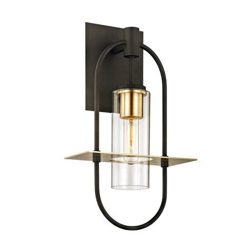Troy Smyth Wall Sconce in Textured Bronze Finish Model: B6392-TBZ/BBA