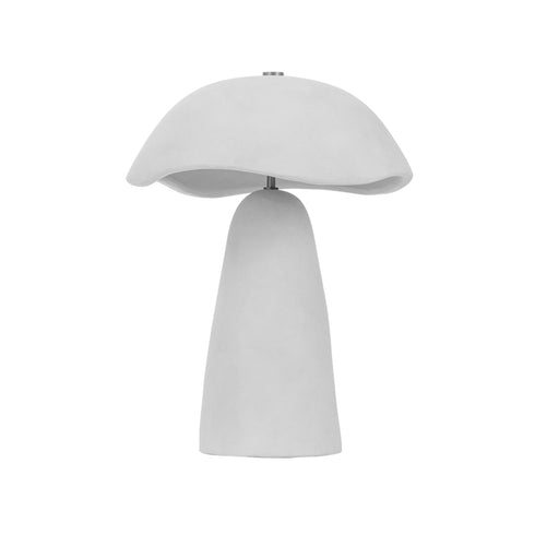 Troy Soloma TABLE LAMP in Patina Brass/Ceramic Artisan White Finish Model: PTL1222-PBR/CAE