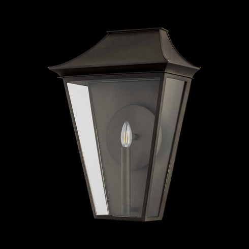 Troy TEHAMA EXTERIOR WALL SCONCE in French Iron Finish Model: B2921-FRN
