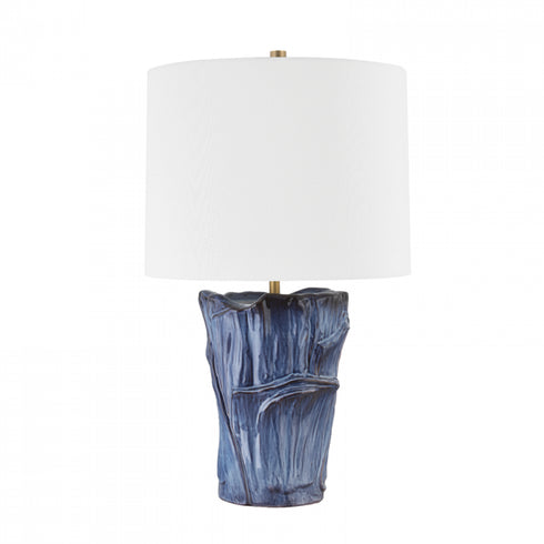 Troy Tide 1 Light Table Lamp Model: PTL8124-PBR/CRB