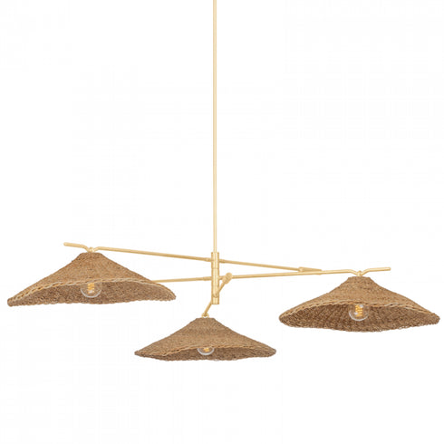 Troy Valier 3 Light Chandelier Model: F8772-VGL