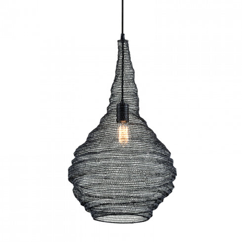 Troy Wabi Sabi 1 Light Pendant Model: F6771-SBK