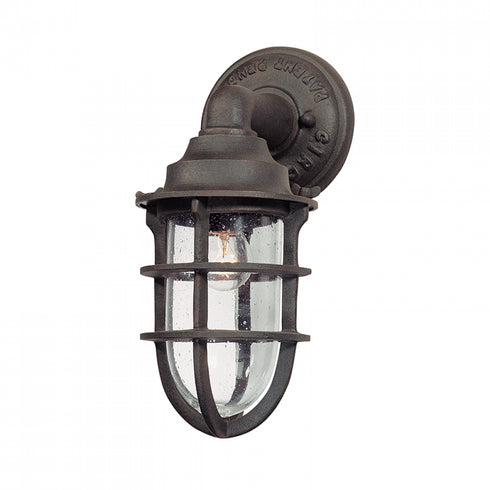 Troy Wilmington 1 Light Wall Lantern Small Model: B1865-HBZ