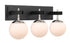 Varaluz Allie 3 Light Bath Blac Polished Nickel Model: 352B03BLPN
