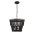 Varaluz Apollo 3 Light Pendant Carbon Model: 355P03CB
