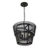 Varaluz Apollo 3 Light Pendant Carbon Model: 355P03CB