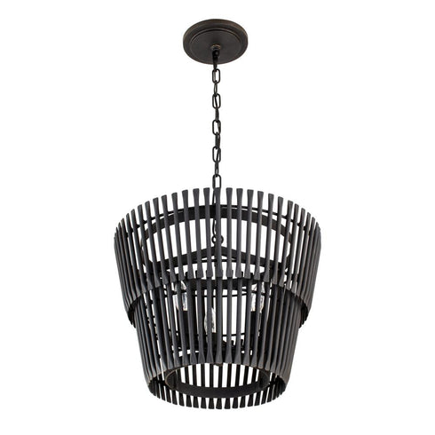 Varaluz Apollo 3 Light Pendant Carbon Model: 355P03CB
