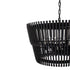 Varaluz Apollo 6 Light Pendant Carbon Model: 355P06SCB