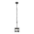 Varaluz Arcade 1 Light Mini Pendant Carbon Model: 366M01CB