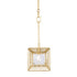 Varaluz Arcade 1 Light Mini Pendant French Gold Model: 366M01FG