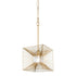Varaluz Arcade 1 Light Pendant French Gold Model: 366P01FG