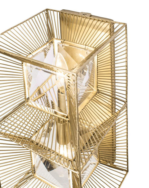 Varaluz Arcade 2 Light Sconce French Gold Model: 366W02FG