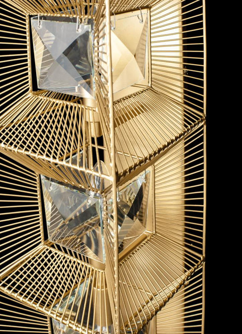 Varaluz Arcade 3 Light Sconce French Gold Model: 366W03FG