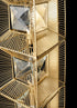 Varaluz Arcade 3 Light Sconce French Gold Model: 366W03FG