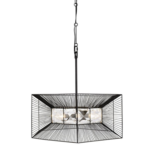 Varaluz Arcade 6 Light Pendant Carbon Model: 366P06CB