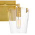 Varaluz Arlo 2 Light Bath Blac Satin Brass Model: 351B02BLSB
