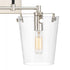 Varaluz Arlo 2 Light Wall Blac Polished Nickel Model: 351K02BLPN