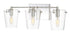 Varaluz Arlo 3 Light Bath Blac Polished Nickel Model: 351B03BLPN