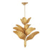 Varaluz Banana Leaf 12 Light Chandelier Gold Model: 901C12GO