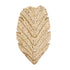 Varaluz Banana Leaf 2 Light Sconce French Gol Natural Seagrass in French Gold/Natural Seagrass Finish Model: 901K02FGN
