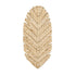 Varaluz Banana Leaf 3 Light Sconce French Gol Natural Seagrass in French Gold/Natural Seagrass Finish Model: 901K03FGN