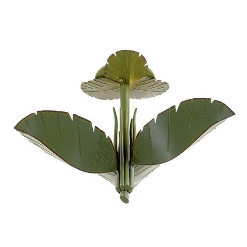 Varaluz Banana Leaf 3 Light Semi Flush Banana Leaf Model: 901S03