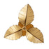 Varaluz Banana Leaf 3 Light Semi Flush Gol Dark Model: 901S03GO