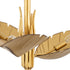Varaluz Banana Leaf 3 Light Semi Flush Gol Dark Model: 901S03GO