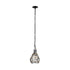 Varaluz Bask 1 Light Crystal Mini Pendant Matte Model: 271M01MBFG