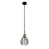 Varaluz Bask 1 Light Crystal Mini Pendant Matte Model: 271M01MBFG