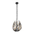 Varaluz Bask 8 Light Crystal Linear Pendant Matte Model: 271N08MBFG