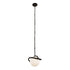 Varaluz Black Betty 1 Light Mini Pendant Carbo Model: 374M01CBFG