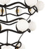 Varaluz Black Betty 18 Light 3 Tier Chandelier Model: 374C18CBFG
