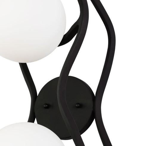 Varaluz Black Betty 2 Light Bath Carbo French Gold Model: 374B02CBFG