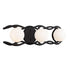 Varaluz Black Betty 3 Light Bath Carbo French Gold Model: 374B03CBFG