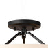 Varaluz Blonde Moment 3 Light Semi Flush Matte Model: 389S03MBHN