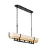 Varaluz Blonde Moment 5 Light Linear Pendant Matte Model: 389N05MBHN