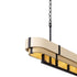 Varaluz Blonde Moment 5 Light Linear Pendant Matte Model: 389N05MBHN
