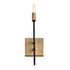 Varaluz Bodie 1 Light Ada Sconce Havana Gol Carbon Model: 314W01HGCB