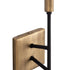Varaluz Bodie 1 Light Ada Sconce Havana Gol Carbon Model: 314W01HGCB