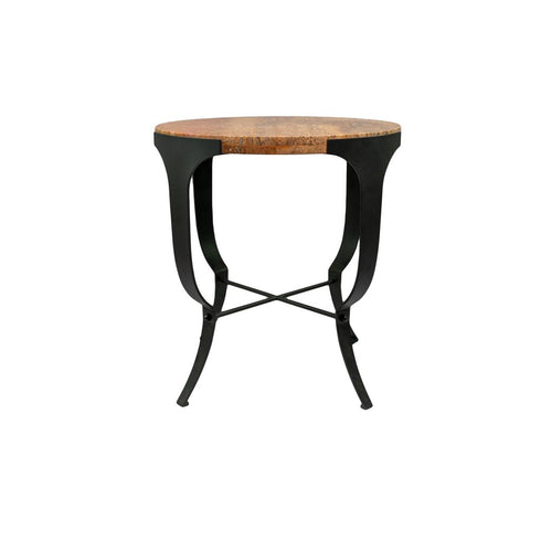 Varaluz Brenham Side Table in Onyx Model: 528TE24A