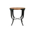 Varaluz Brenham Side Table in Onyx Model: 528TE24A