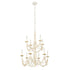 Varaluz Brentwood 10 Light 2 Tier Chandelier Model: 350C10CW