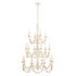 Varaluz Brentwood 18 Light 3 Tier Chandelier Model: 350C18CW