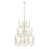 Varaluz Brentwood 18 Light 3 Tier Chandelier Model: 350C18CW