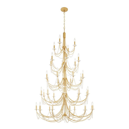 Varaluz Brentwood 40 Light 5 Tier Chandelier French Model: 350C40FG